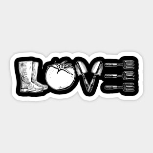 Love Gardening - Gardener Sticker